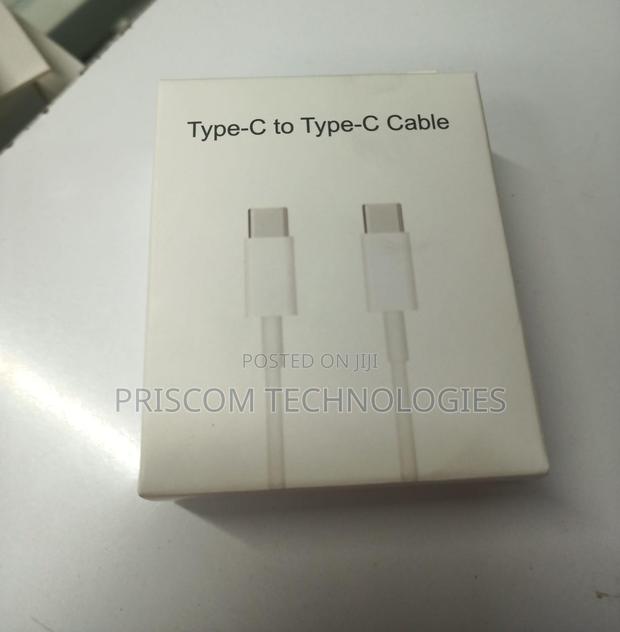 Type C to Type C USB Data Cable Faster Charging Cable - thumbnail 2
