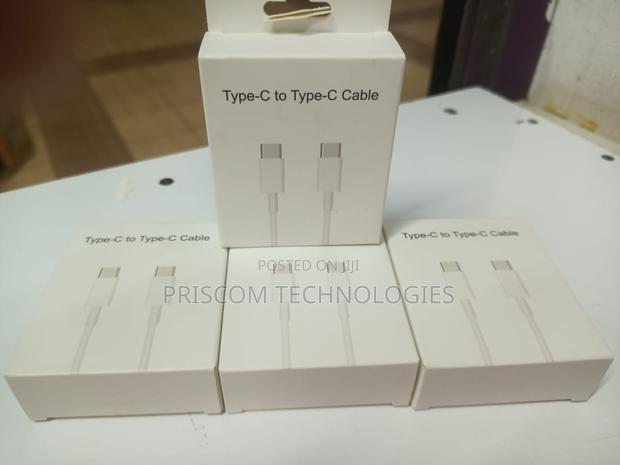 Type-C to Type-C Cable for Macbook, iPad, Android Phones - thumbnail 2