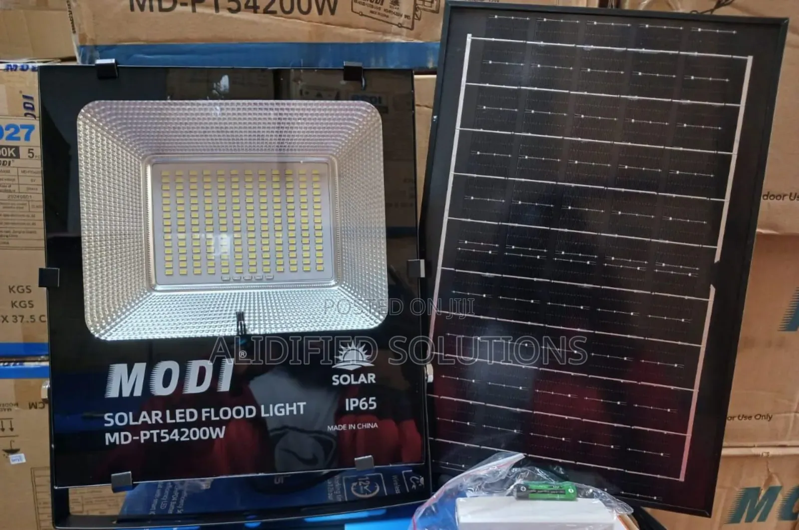 200w Modi Solar Floodlight<>Super Bright Outdoor Floodlight
