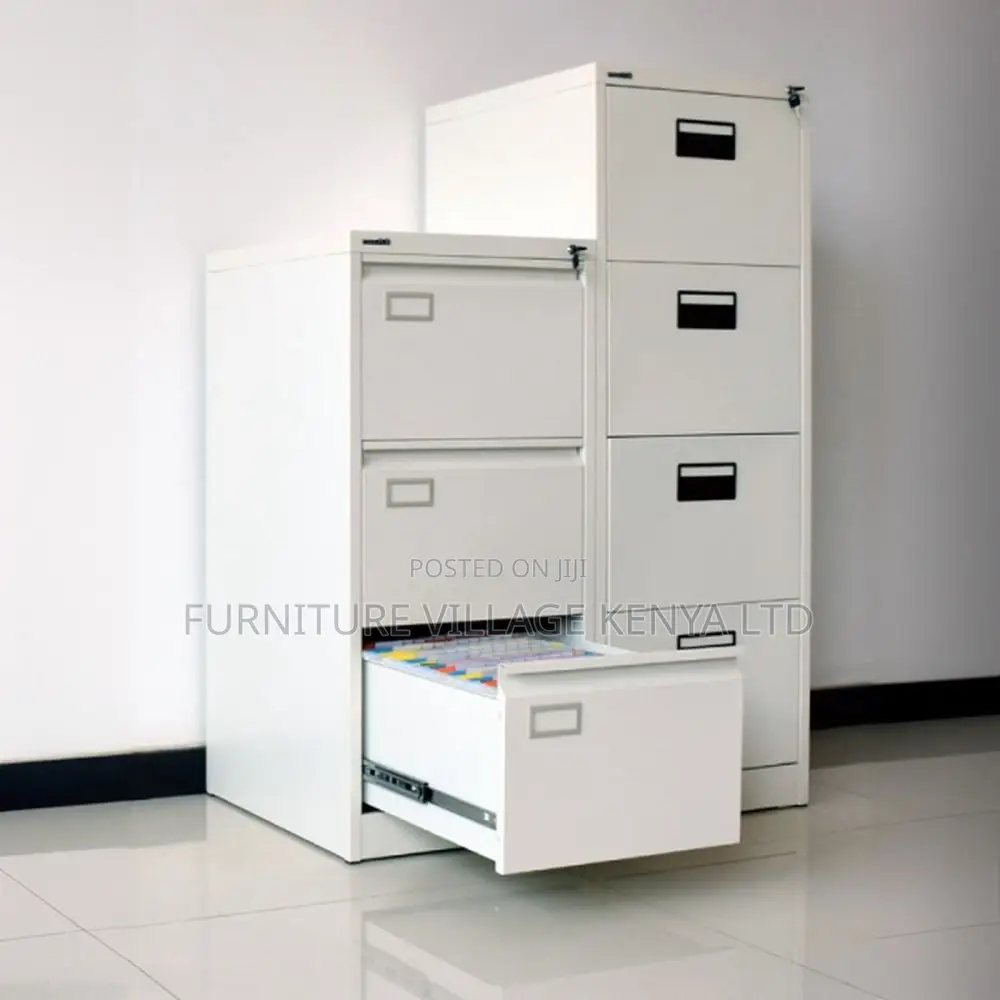 4-Drawers Metallic Office Filling Cabinet