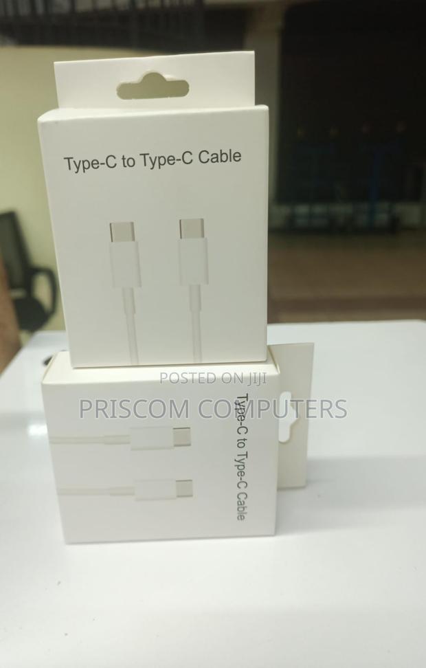 Type C to Type C USB Data Cable Faster Charging Cable - thumbnail 2