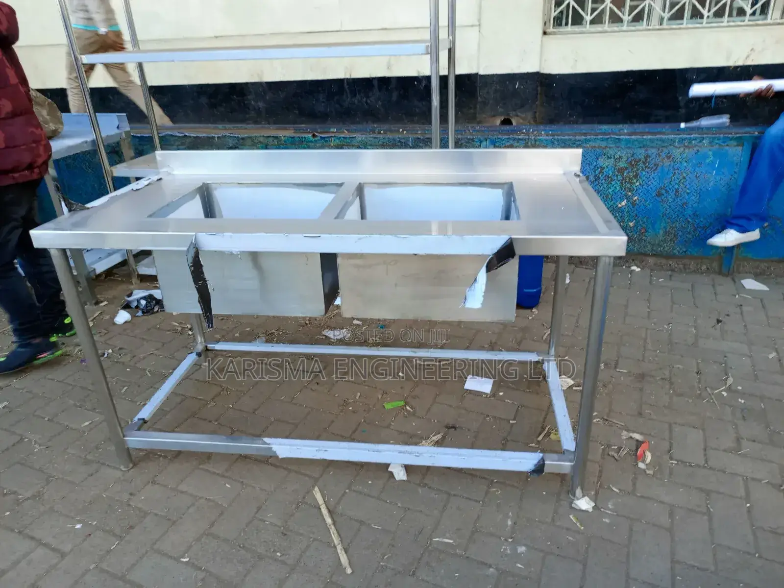 Stainless Double Bowl Sink