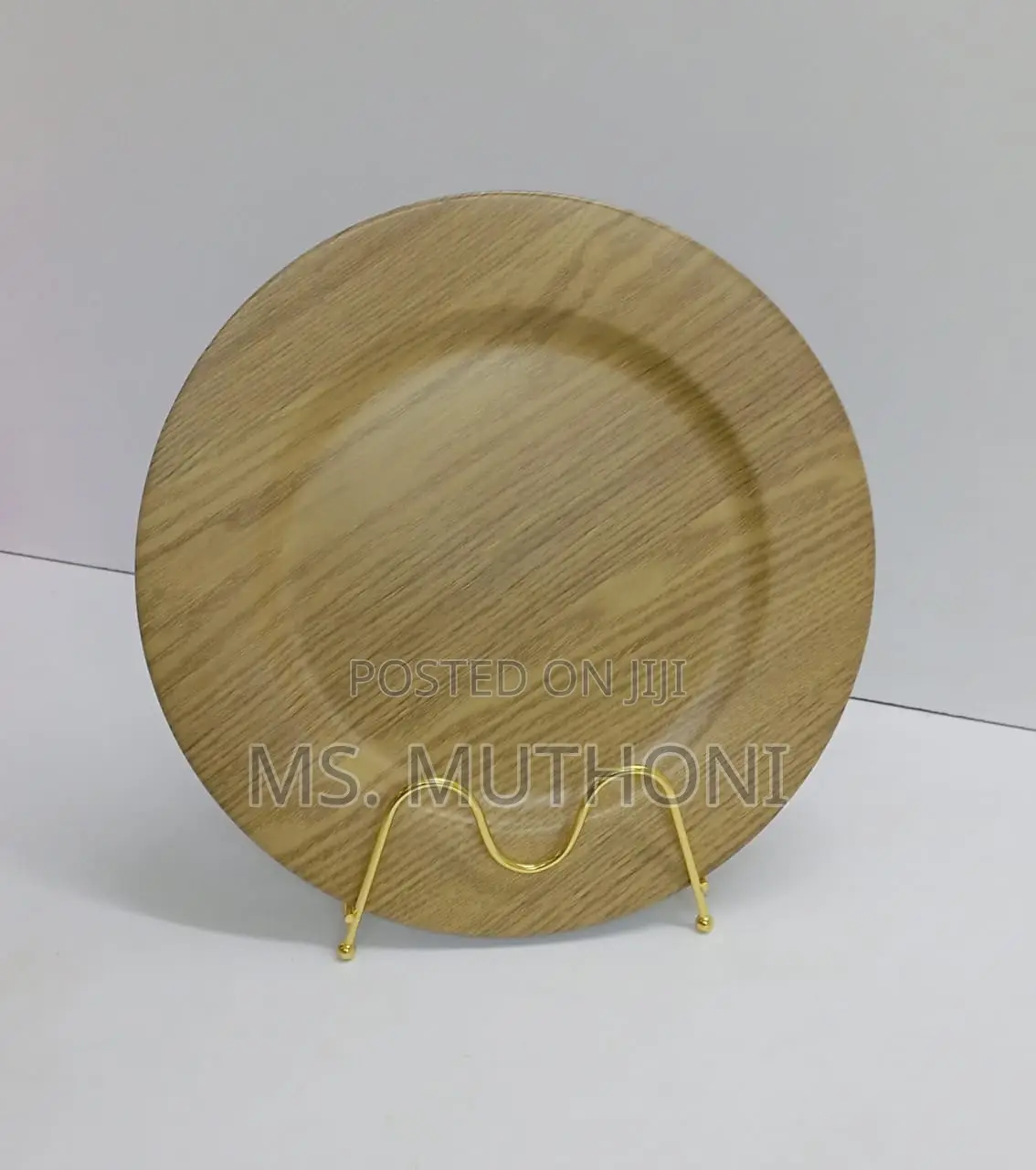 Classy Charger Plate Available