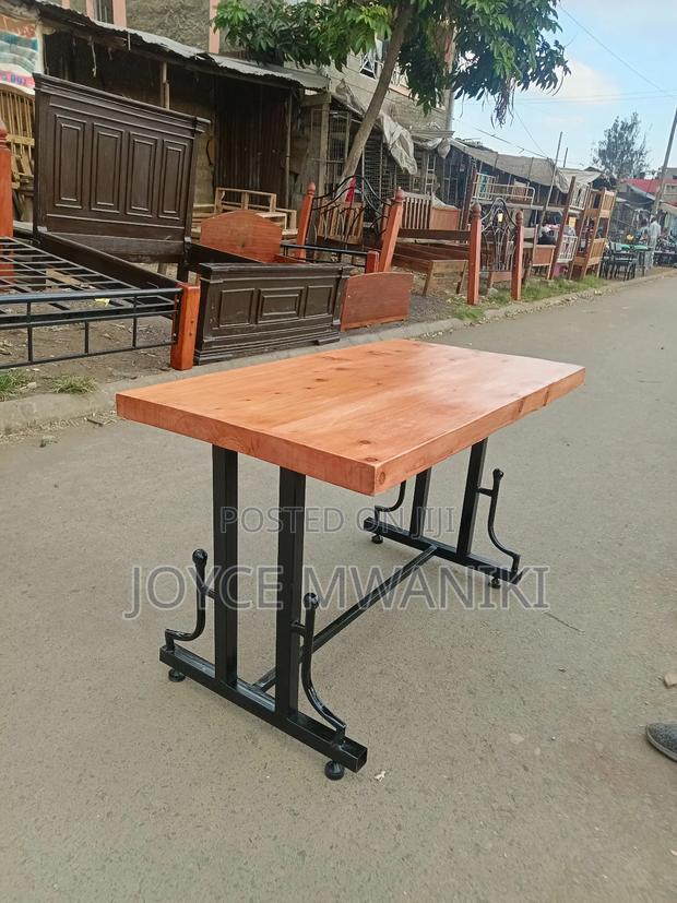Restaurant Wooden Table, 4ft by 2 Ft  - thumbnail 2
