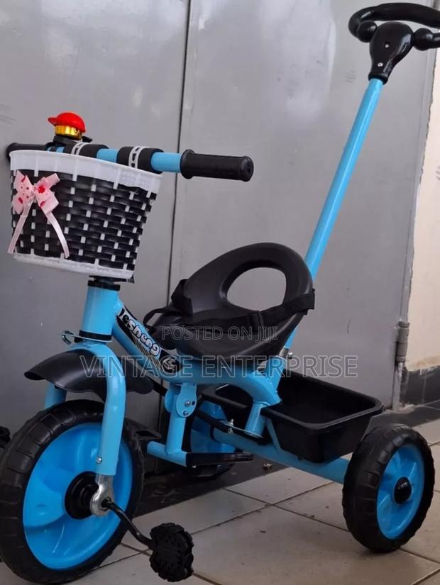 Tricycle,Kids Tricycle With Push Handle . - main view