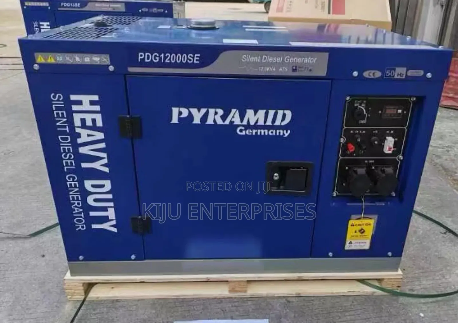 13kva Twin Cylinder Single Phase Pyramid Generator
