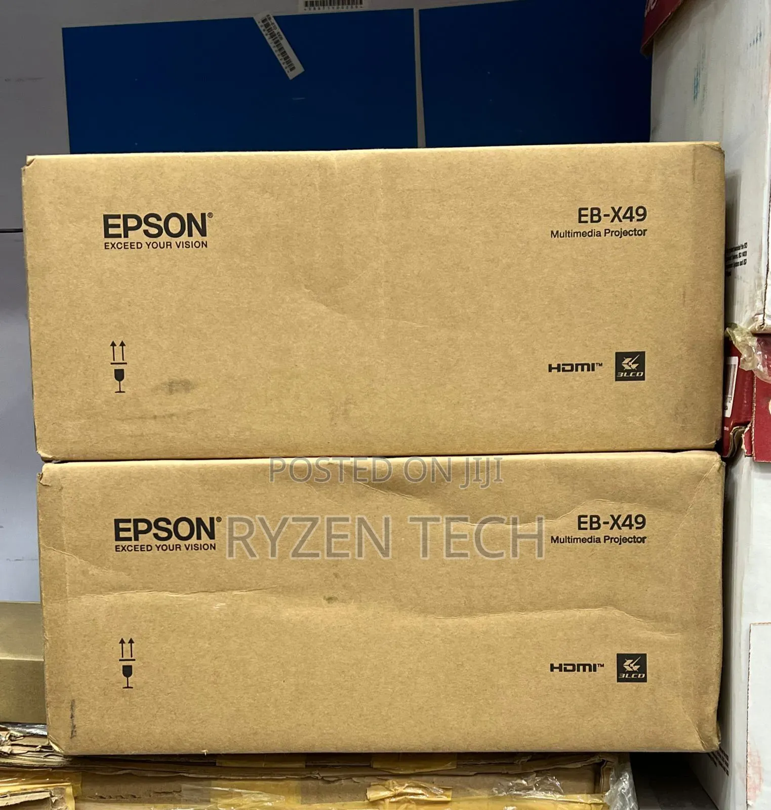 X49 Epson Projector/ Eb-X49 3600 Lumens Projector Epson
