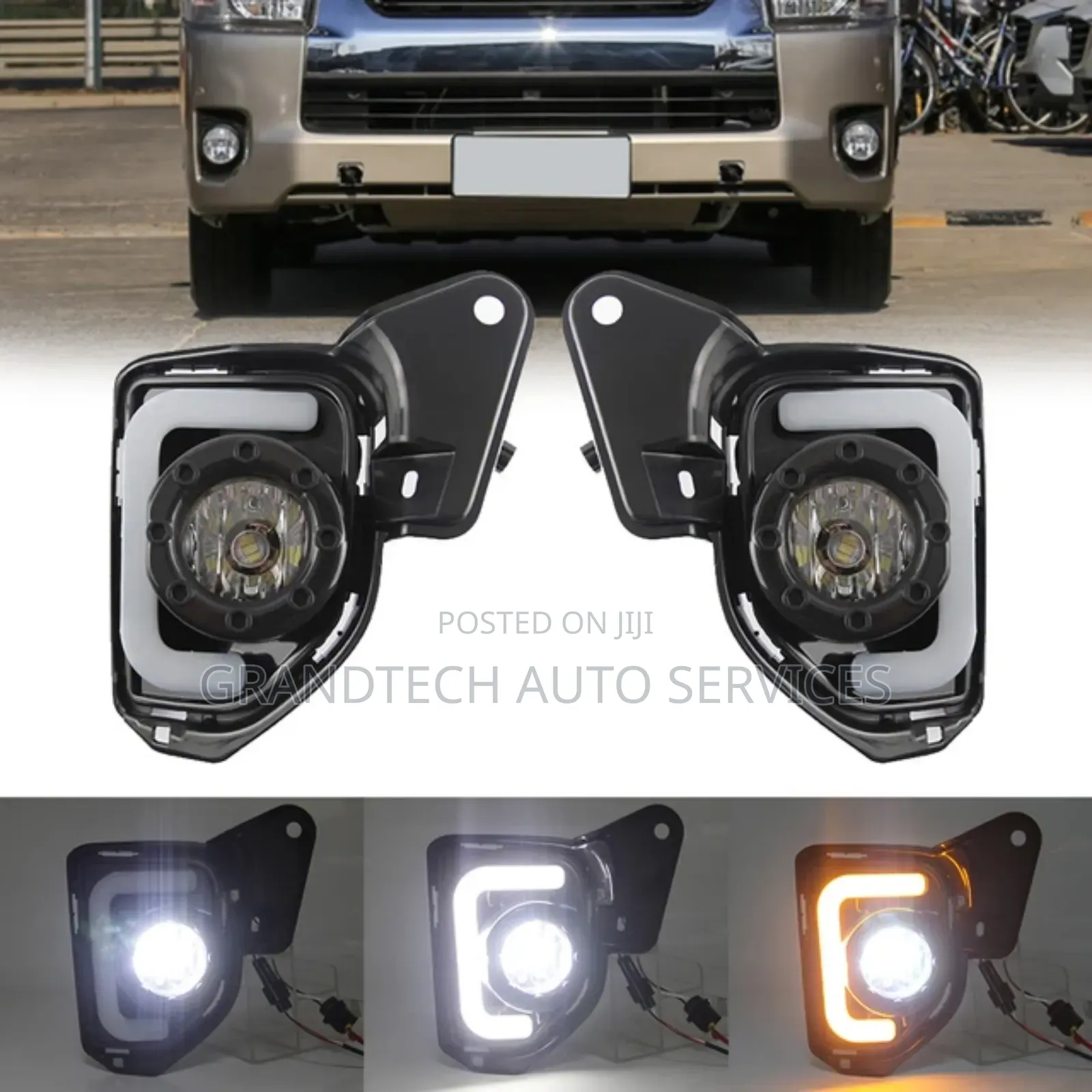 Toyota Hiace Led Foglights With Indicator