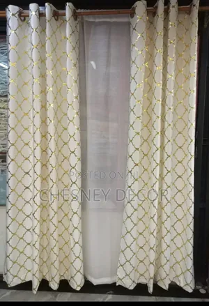 Cream White Velvet Curtains
