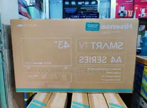 Hisense 43 Inches A4 Smart Tv,Frameless,Dolby Audio,Netflix