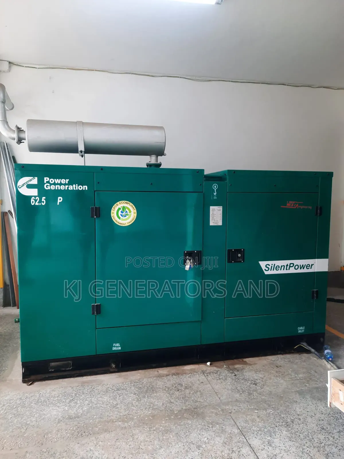 62.5 Cummins Generators Super Silent 