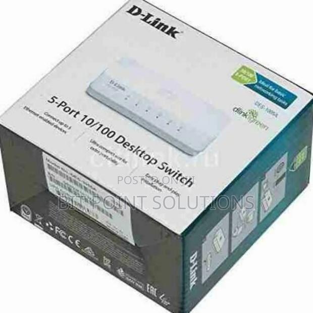 D-Link DES-1005C/B 5 Port 10/100base-T Unmanged Switch - main view