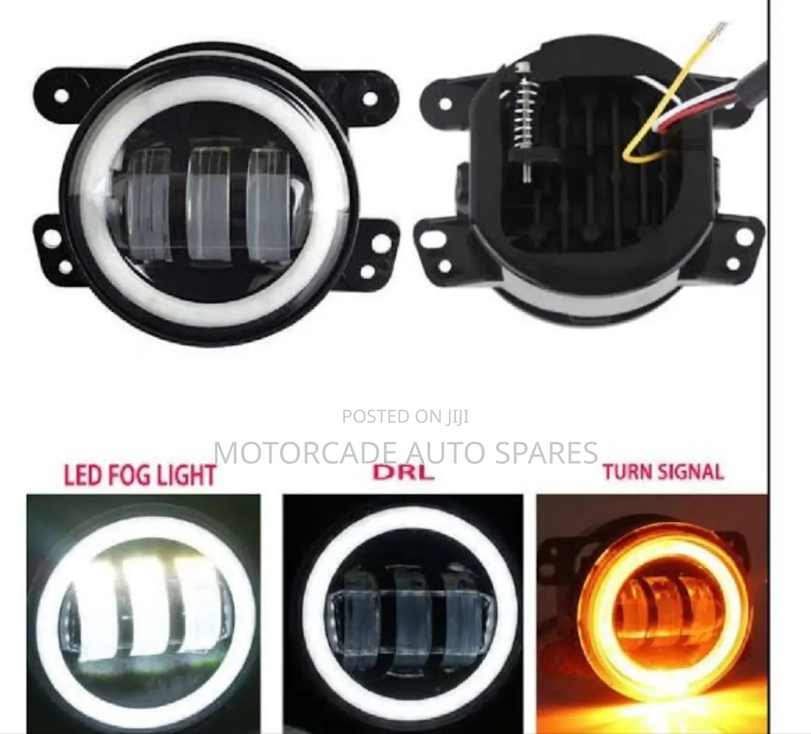 Universal LED Fog Lights/Fog Lamp Set