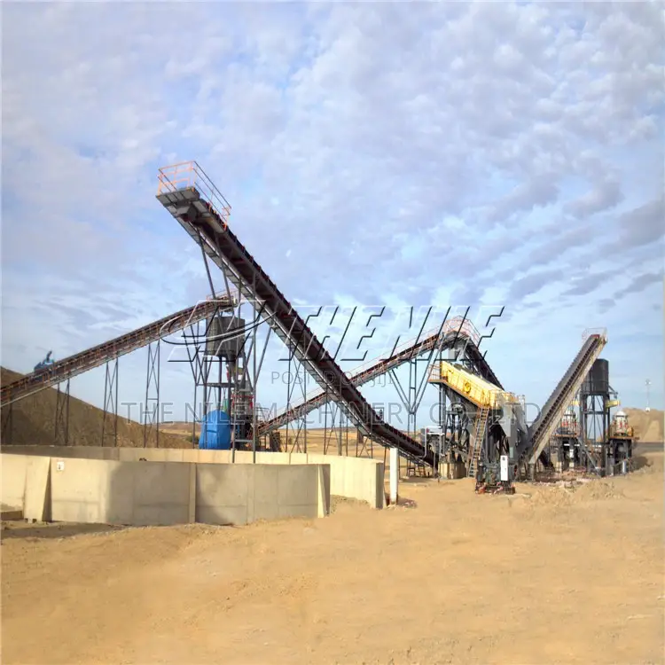 100TPH Sand and Gravel Aggregate Made Sand Production Line