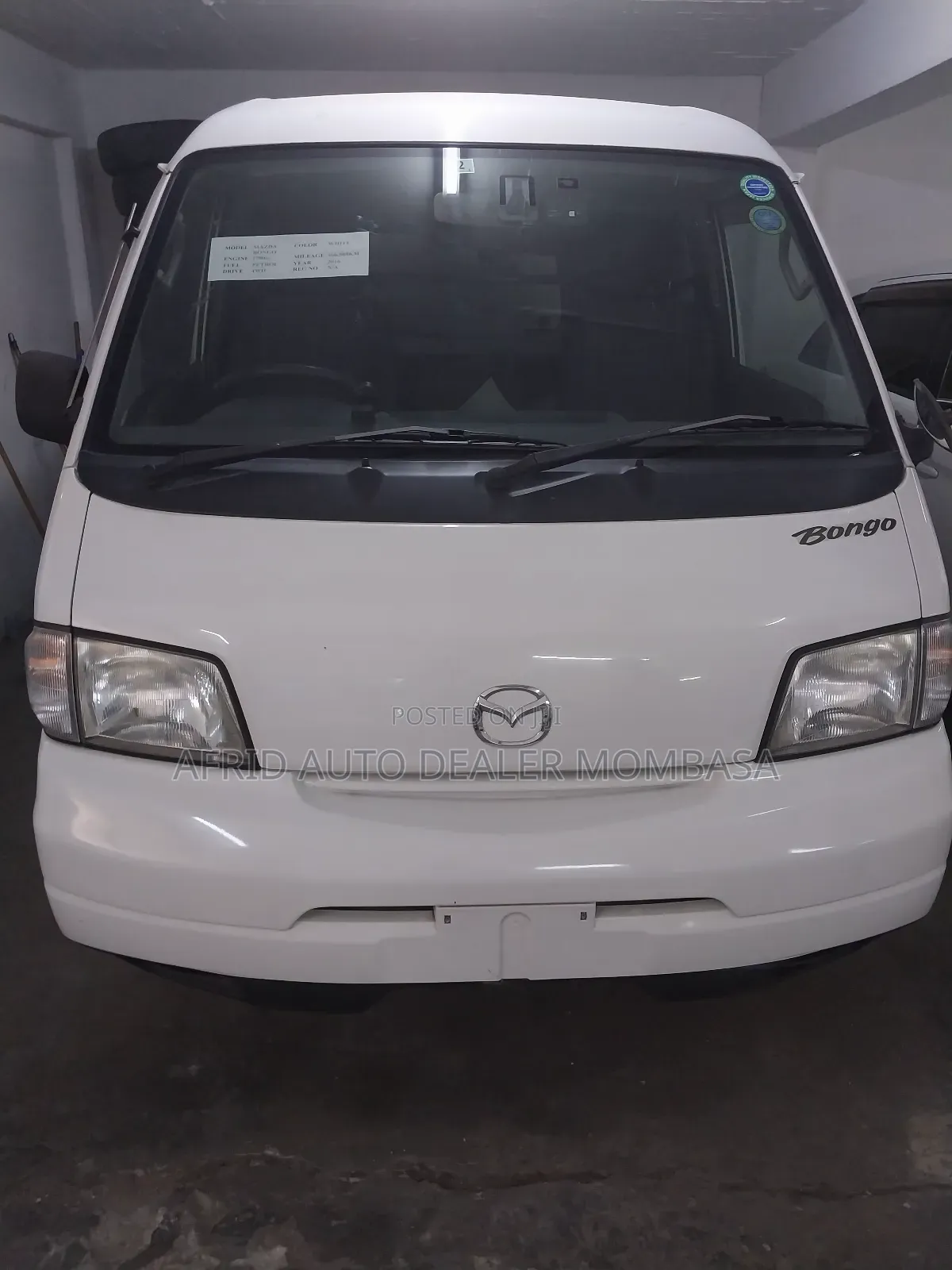 Mazda Bongo 2017 White