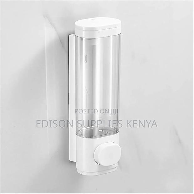Liquid Soap Dispenser Wall Mounted 400ml BLACK / WHITE