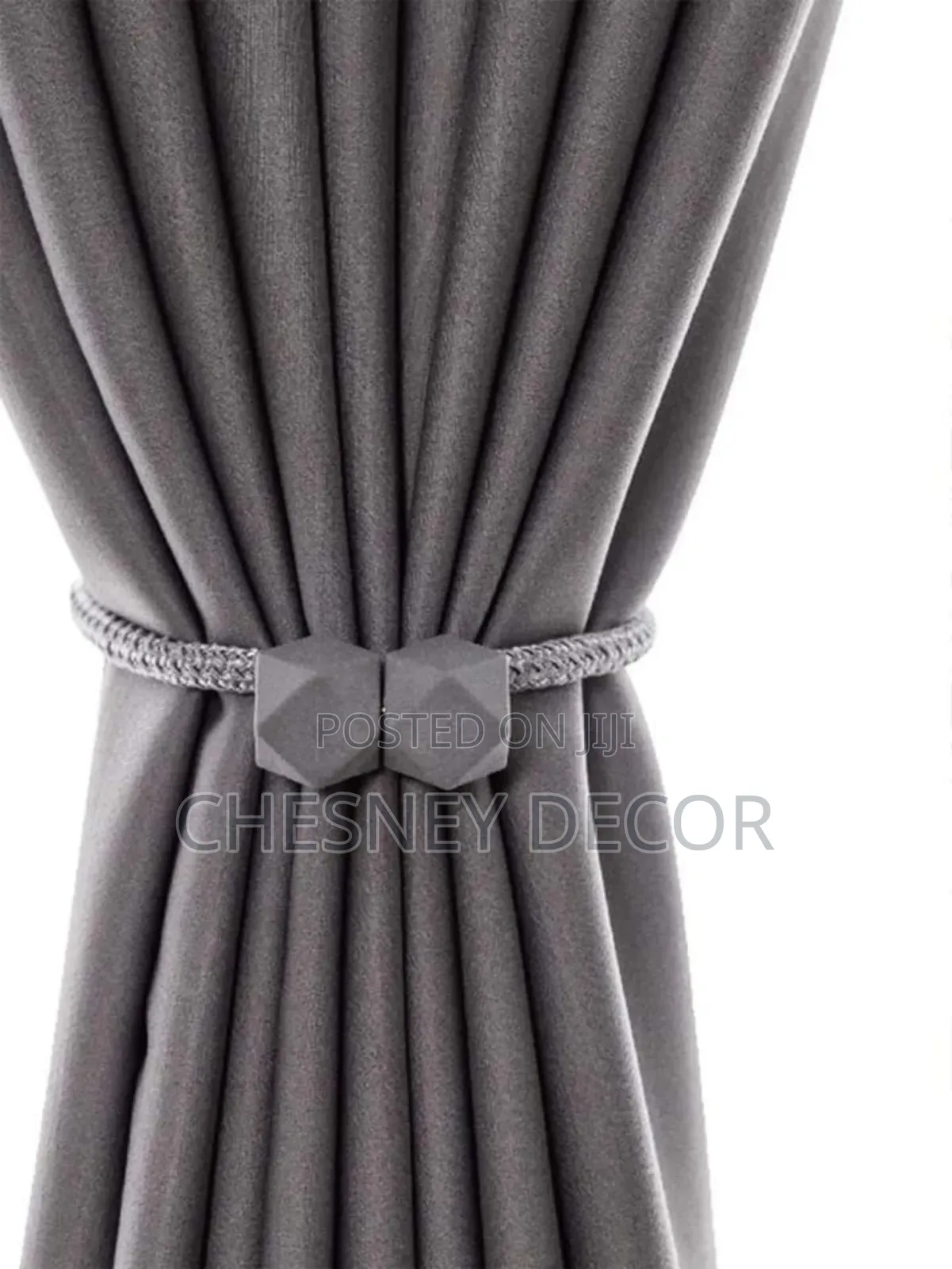 Heavy Grey Curtains