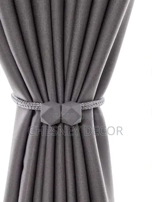 Heavy Grey Curtains