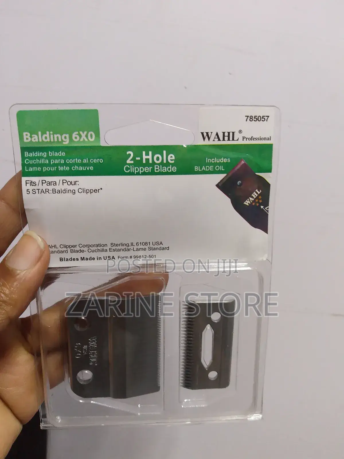 Wahl Balding Clipper With 2 Holes Clipper Blade