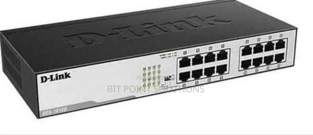 Dlink 10/100m 16-Port Unmanaged Desktop Switch - main view