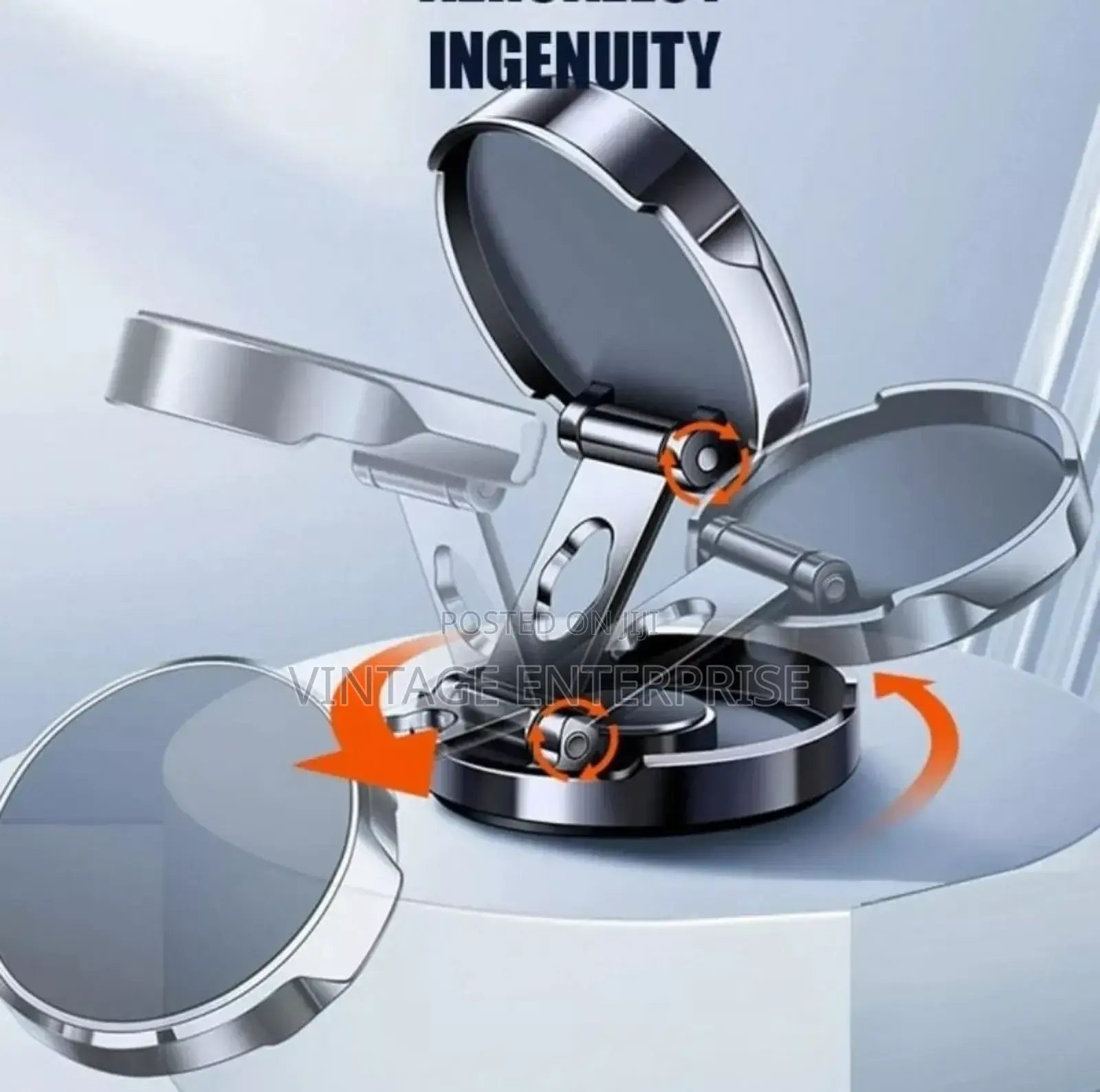 Magnetic Cellphone Holders , 720degrees Foldable Holders .
