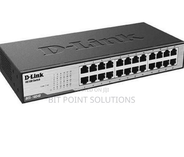 D-Link 24 Port 10/100mbps Unmanaged Switch DES-1024D - main view