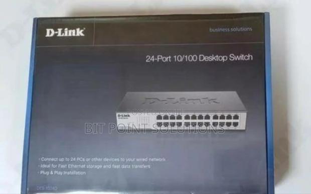 !! D-Link 24 Port 10/100mbps Unmanaged Switch !!