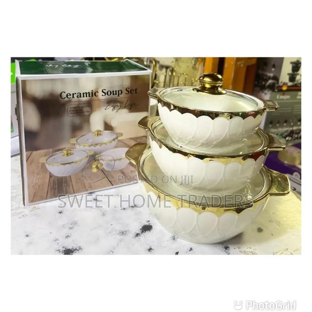 3 PCS Soup Pot - main view