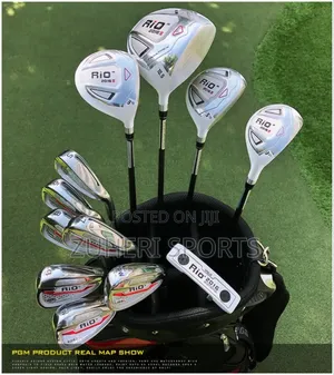 Golf Kit Complete Set With Clubs and Waterproof Stand Bag