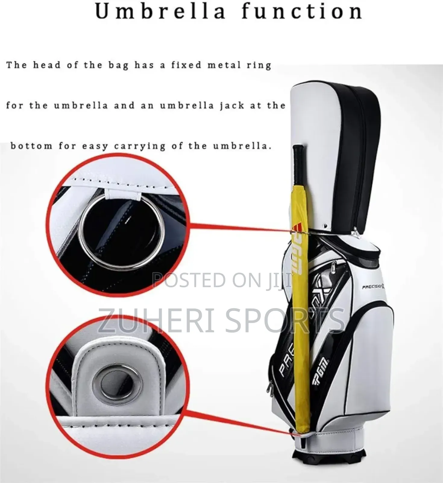 Golf Kit Complete Set With Clubs and Waterproof Stand Bag