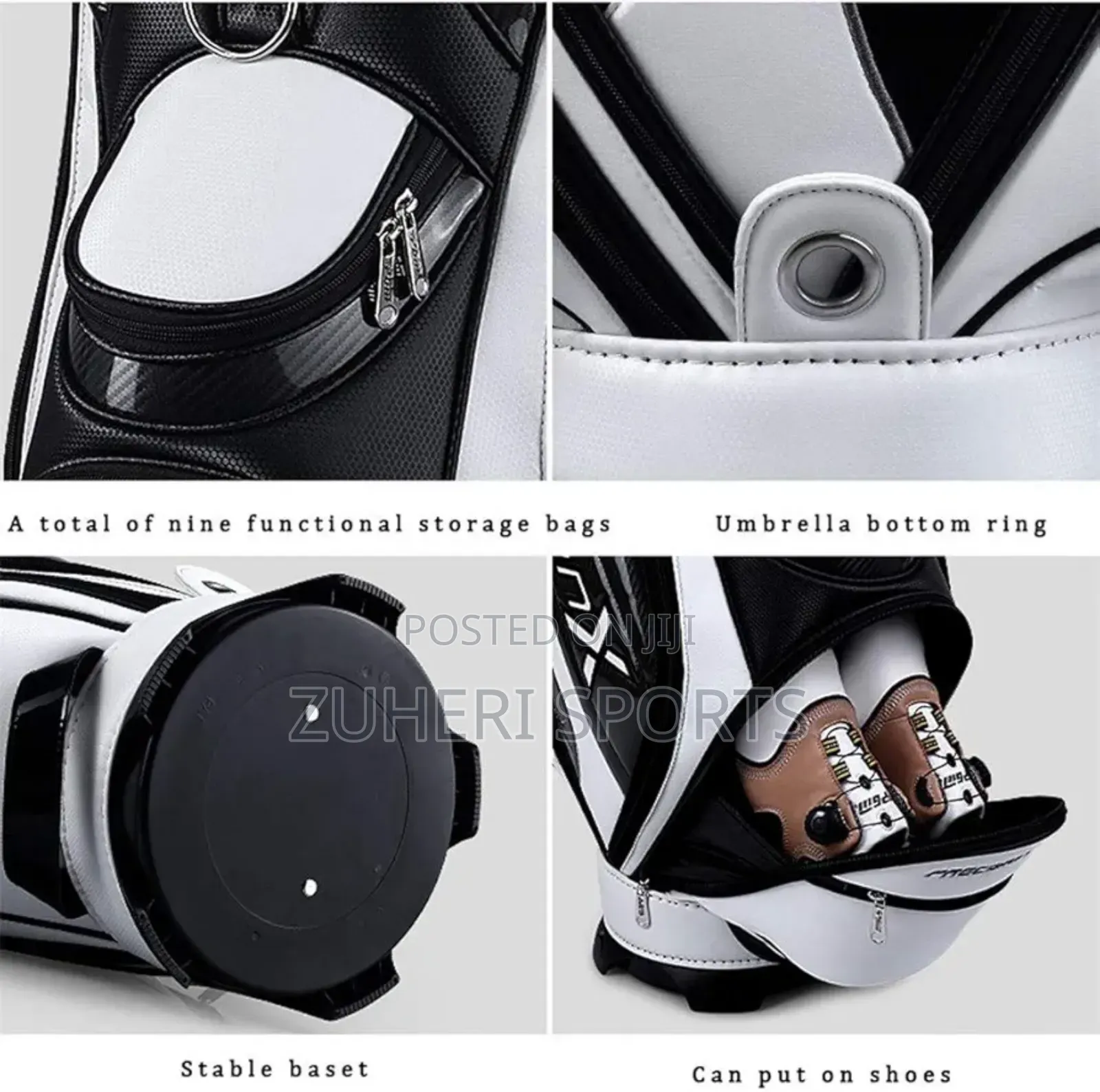 Golf Kit Complete Set With Clubs and Waterproof Stand Bag