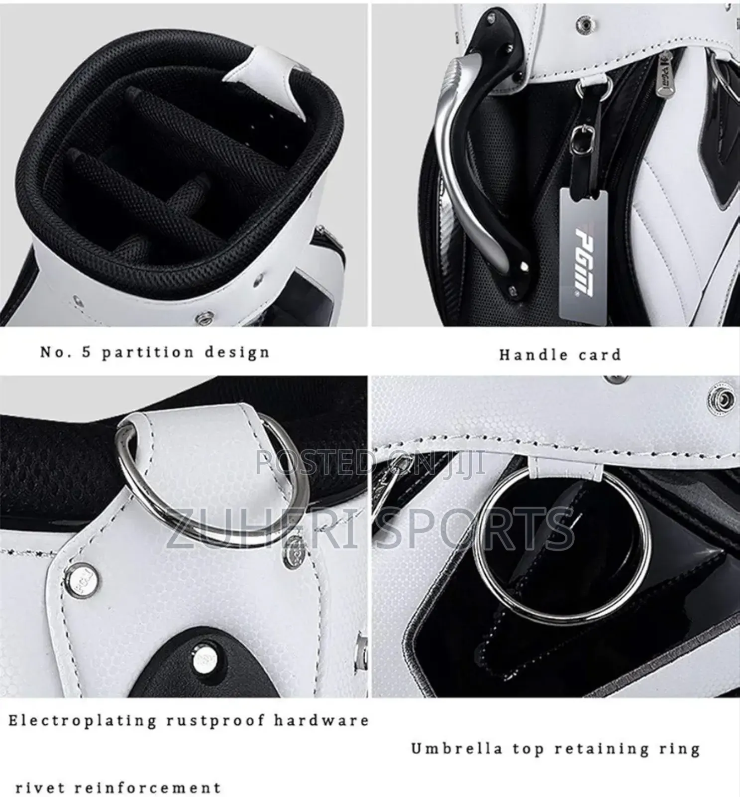 Golf Kit Complete Set With Clubs and Waterproof Stand Bag