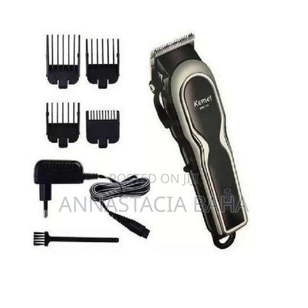 Kemei Rechargeable Hair Clipper,Shaving Machine-Kinyozi - main view