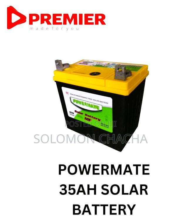Powermate 12v 35ah Solar Battery - main view