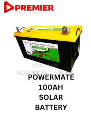 Powermate 12v 100ah Solar Battery - thumbnail 2
