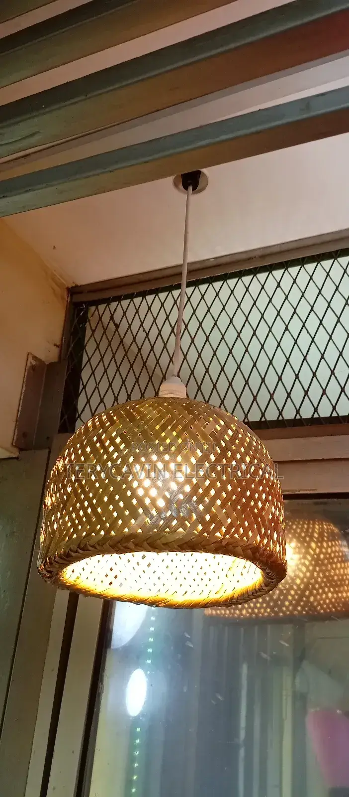 Small Bamboo Pendants Light Shades