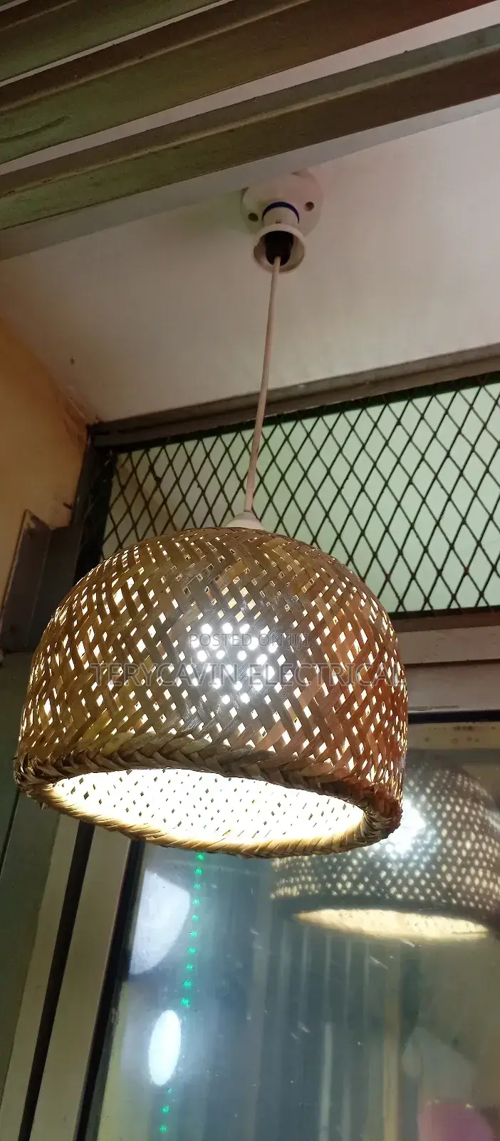 Small Bamboo Pendants Light Shades