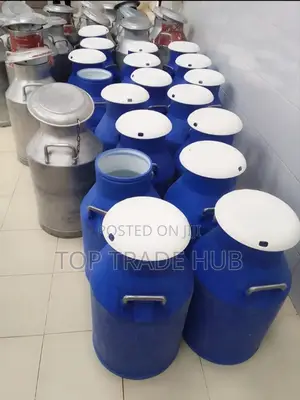 Heavy-Duty Nandini Aluminium 20L Milk Cans With Side Handles