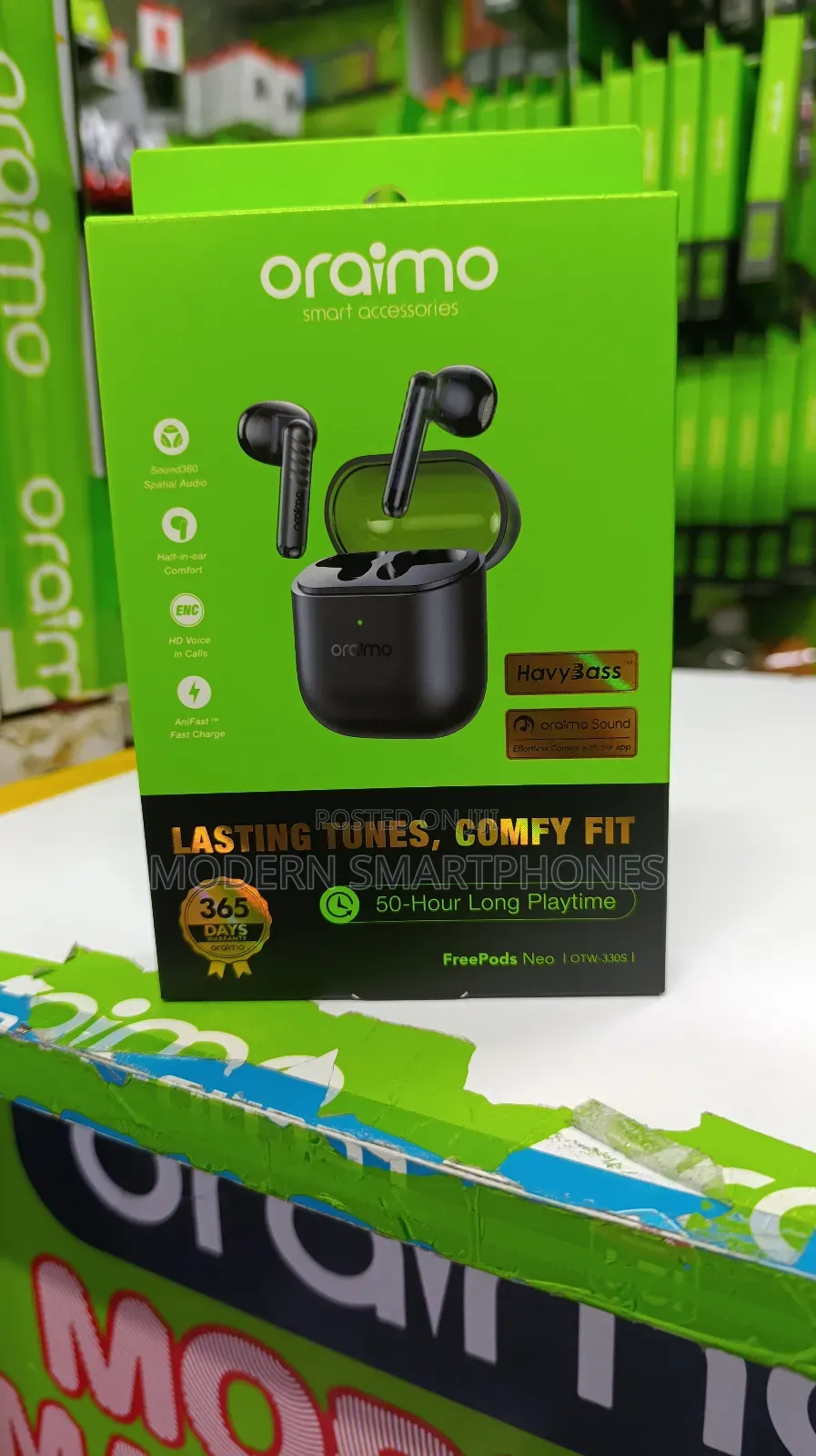 Oraimo Freepods Neo Half in Ear True Wireless Earbuds