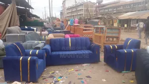 Five Seater Sofa With Golden Strip