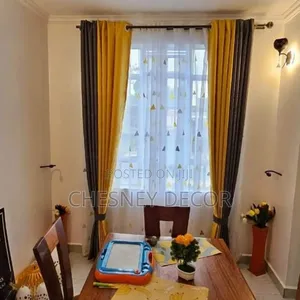 Grey and Mustard Curtains