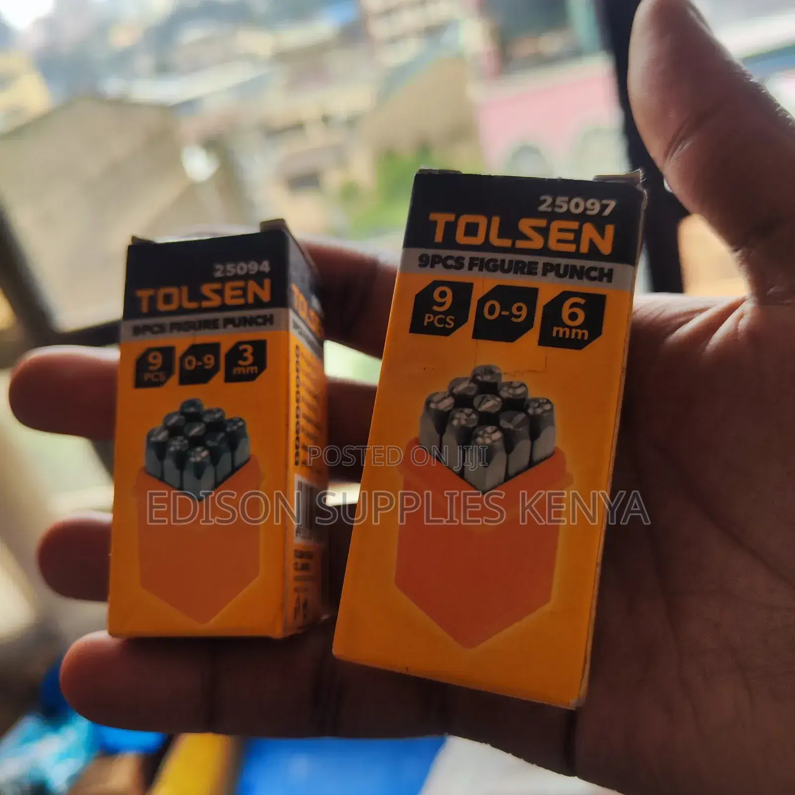 Number Punch 9pcs Tolsen Figure Punch Set 3mm / 6mm STAMPS