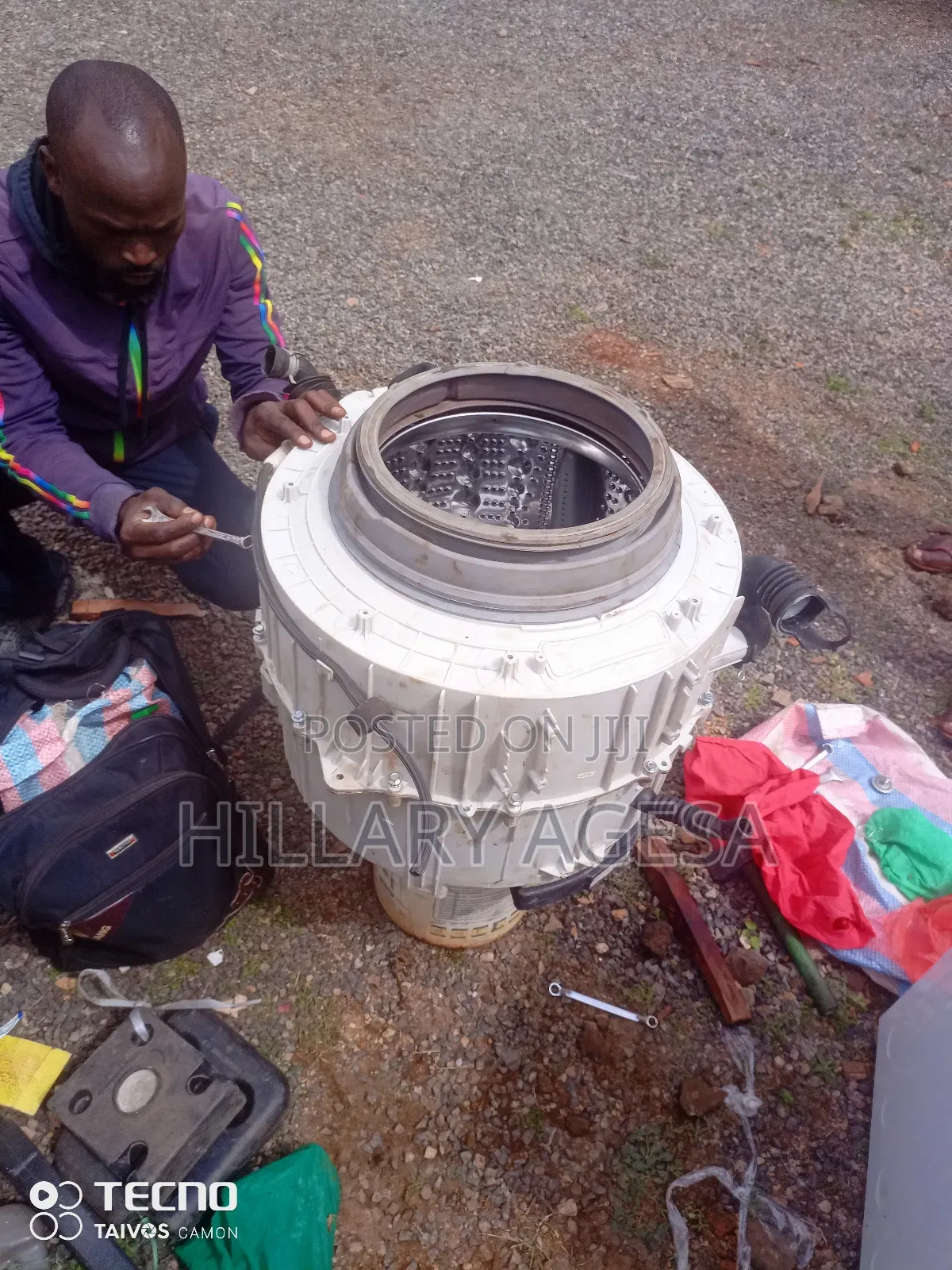 Lg Washing Machine, Bearings Replacements and Service