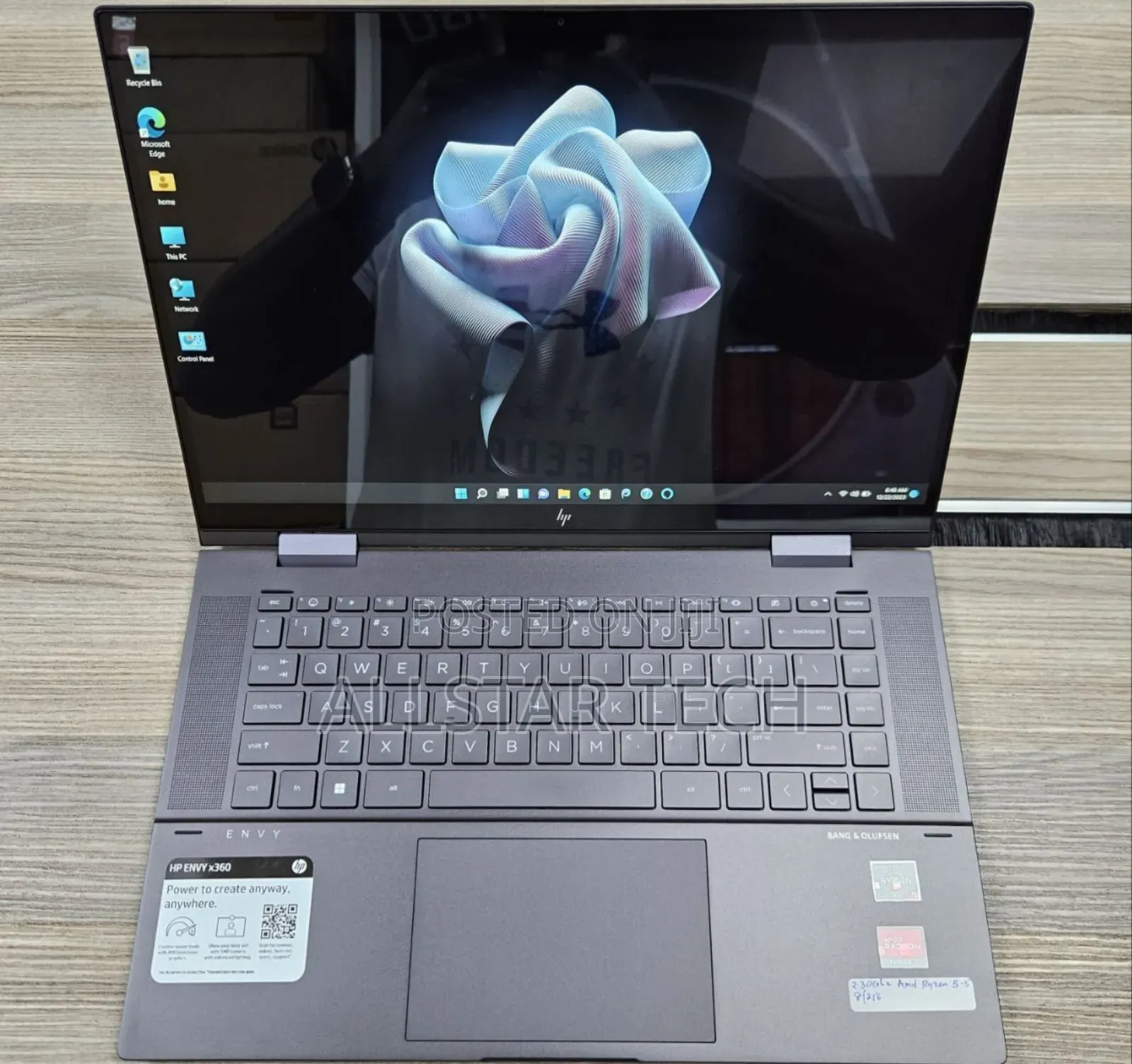 Laptop HP Envy 15 16GB AMD Ryzen 7 SSD 512GB