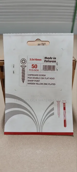 Chipboard/Mdf Screws(50pcs/Box) (M 3.5 *16mm)