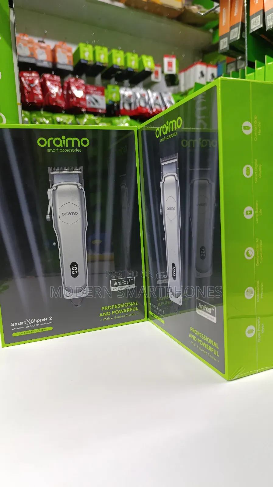 Oraimo Smart Clipper 2 Cordless Hair Clipper Shaving Marchin