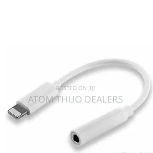 White 3.5mm Lighting Adapter Cable