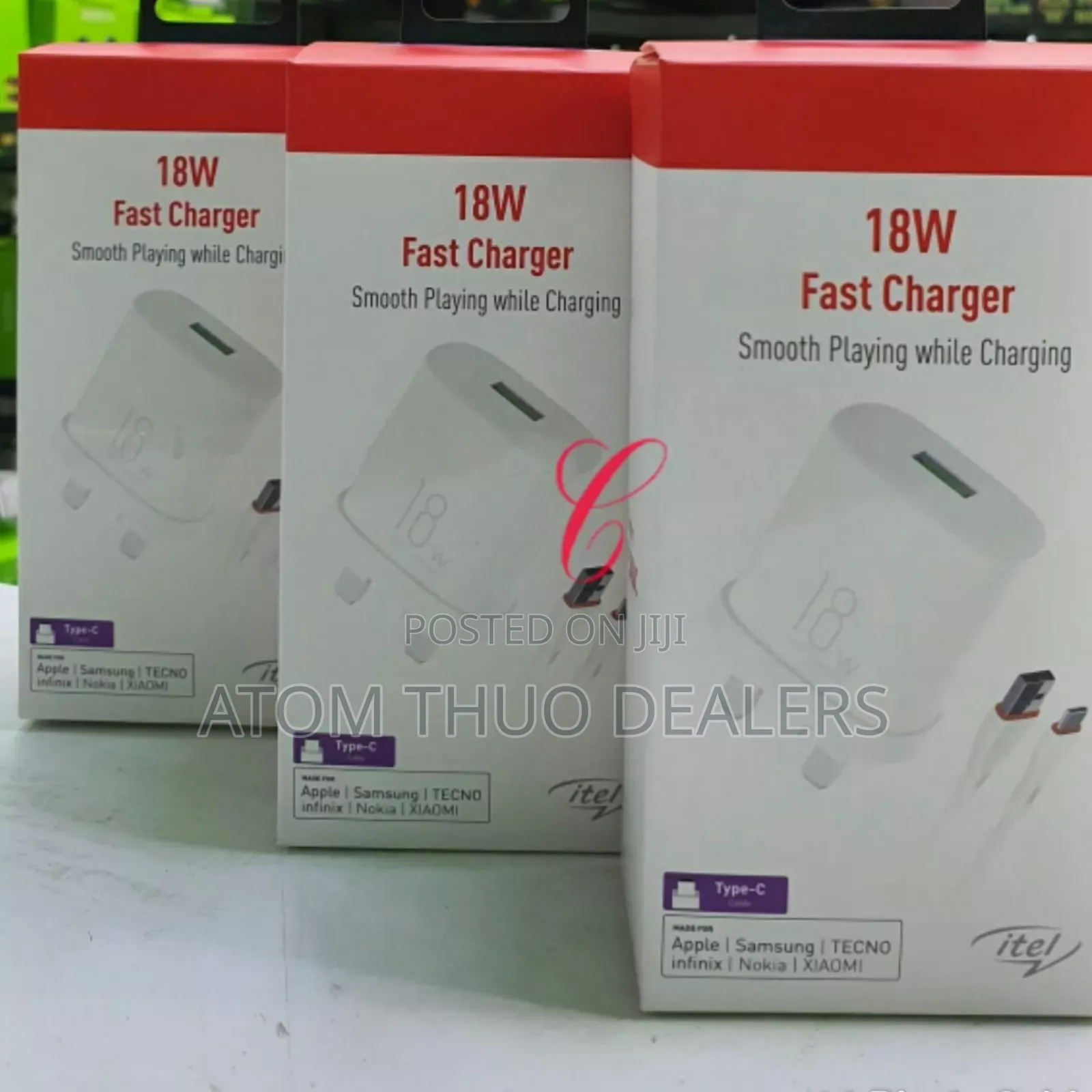 Itel 18W ICW -182uc Type C Fast Charges