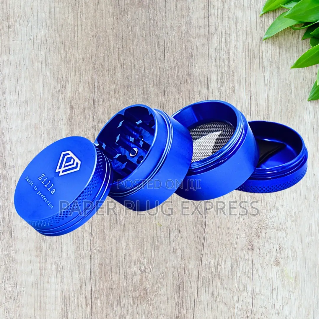 Zilla Aluminium Metallic 40mm(Extra Small Size) Herb Grinder