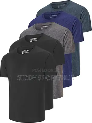 Men’S Dry-Fit Moisture Wicking Active Athletic Performance C
